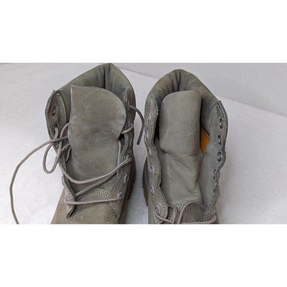 Timberland Women's Primaloft 200 Gram Boots-Size (6.5) Grey Suede Leather #A12R5 - Picture 8 of 12